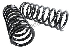 FRONT WHEEL SPRING PAIR / OPTION: SHOCK ABSORBER (SPORTING) FRONT AND REAR (Option code: M474) / Up to serial number 92ES8 40218 (92834351113)