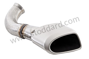TAIL PIPE RIGHT / OPTION: STANDARD TAILPIPE (Option code: I0P0) (95511125230)