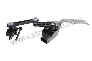 SELF-LEVELLING SENSOR FRONT RIGHT / OPTION: SUSPENSION / DAMPERS STANDARD 2 PASM (Option code: I1BH), OPTION: AIR SUSPENSION WITH LEVEL CONTROL AND HEIGHT AJUSTMENT (PASM) (Option code: I1BK) (95534107621)