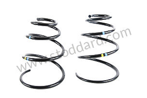 COIL SPRING MARKED RAPESEED YELLOW AND BLUE (99734353144504)