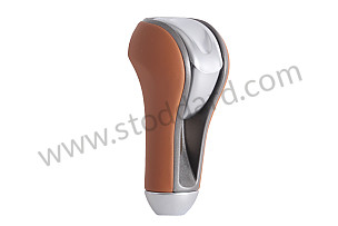 SELECTOR KNOB brown/natural / brown/natural (T11) / LEATHER (99742606910T11)