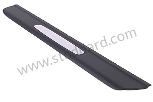 SCUFF PLATE black / black (A03) / Lacquer (99755130313A03)