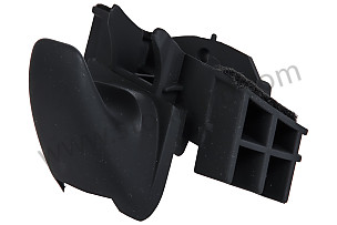 COAT HOOK black / black (A03) / Lacquer / LEFT (99755557301A03)
