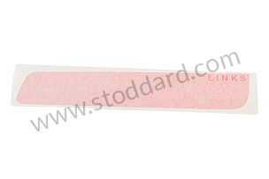 DECORATIVE FILM orange / orange (8C6) / LEFT (997559331908C6)