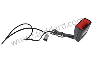 SEAT-BELT BUCKLE DRIVER&rsquo;S SIDE / LEFT / OPTION: BUCKET SEAT LEFT (Option code: I384) (99780318310)