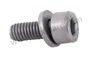 Screw 6x15 For Rear License Plate Fits Cayenne 2003-10 M 6 X 15 MM (N10114806)