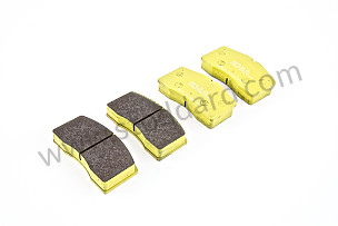 PAGID YELLOW PADS AV 993 GT2 (VERSION WITH 380MM DISC) / 993 GT3R  (99A000124955)