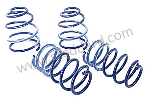 KIT WITH 4 SHORT EIBACH SPRINGS WITH HOMOLOGATION TUV (99A000124966)