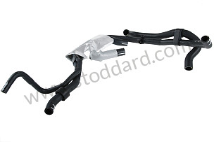 WATER HOSE OPTION: AUXILIARY HEATER WITH INTEGRATED TIMER (Option code: I7VE), OPTION: AUXILIARY HEATER WITH INTEGRATED TIMER AND REMONTE CONTROL (Option code: I7VL) (95510606110)