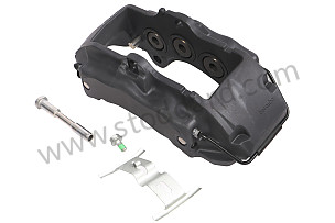 FIXED CALLIPER TO ORDER PARTS YOU MUST VERIFY THE OPTION CODES OF YOUR AUTO (NO PARTS RECOVERY) / RIGHT / OPTION: FRONT DISC BRAKE DISC DIAMETER 17 INCHES  (330MM) BRAKE CALLIPER PAINTED BLACK (Option code: I1LK) (95535142233)