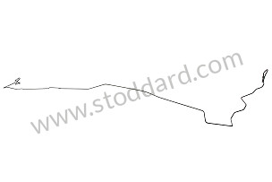 BRAKE LINE REAR RIGHT (95535517820)