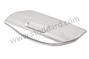 COVER CAP STAINLESS STEEL FRONT RIGHT / OPTION: COMFORT BUMPER STAINLESS STEEL ATTACHMENT FRONT APRON BOTTOM SECTION (Option code: I2JC), OPTION: COMFORT BUMPER ( STANLESS STEEL TRIM AT FRONT + REAR ) (Option code: I2JX) (95550515611)