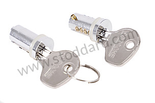 Lock Cylinder Set With Keys. Left And Right. 356A T-2 356B 356C PAIR / LEFT OR RIGHT (NLA53195000)
