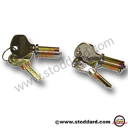 Matched Pair Of Door Handle Lock Cylinders For 356A T2, 356B, And 356C PAIR / LEFT OR RIGHT (PCG53165000)