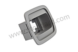 TRIM FOR SWITCH STEEL GREY / STEEL GREY (7BA) / OPTION: POWER CLOSING FOR REAR LID (Option code: I4E7) (955613252107BA)