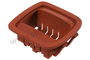 TRIM FOR SWITCH chestnut brown / chestnut brown (L58) / OPTION: POWER CLOSING FOR REAR LID (Option code: I4E7) (95561325210L58)