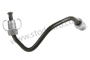 BRAKE LINE REAR LEFT / OPTION: CERAMIC BRAKE (PCCB) (Option code: I450) (98735558301)