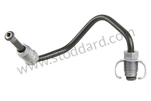 BRAKE LINE REAR RIGHT / OPTION: CERAMIC BRAKE (PCCB) (Option code: I450) (98735558401)