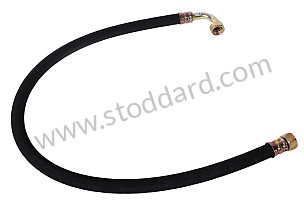 Oil Pressure Line From Engine To Tank. 911 1965-1968  (90110733112)