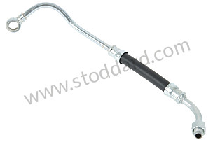 Camshaft Oil Feed Line, Left, 911 1965 (from Eng.#903070)-1983/early. FOR ASSEMBLY WITH MECHANICAL CHAIN IDLER / LEFT (90110734701)