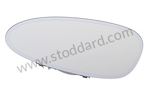 MIRROR GLASS Left-hand drive / PLAN / LEFT / OPTION: AUTOMATICALLY DIMMABLE INTERIOR AND DOOR MIRRORS (Option code: I267), OPTION: OUTSIDE MIRROR, PLAN, DRIVER'S SIDE , ELECTICALY ADJUSTABLE AND HEATABLE (Option code: I270) (99773103512)