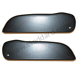 Black Rocker End Caps For Turbo And Turbo Look Fenders, Original FRONT LEFT OR REAR RIGHT (PCG55994104)
