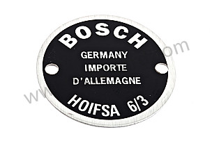 Double Hole Data Plate For Right Horn,  (NLA70164500)