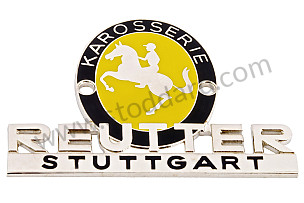 Reutter Badge, Cast Alloy For Early Pre-A  (NLA72300100)