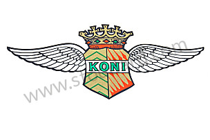 Koni Shock Absorber Sticker Decal  (NLA70101400)