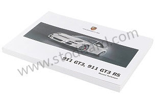 USER AND TECHNICAL MANUAL FOR YOUR VEHICLE IN FRENCH 911 GT3 / RS 2008 INSCRIPTION IN FRENCH (WKD99753008)