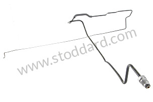 BRAKE LINE Left-hand drive / REAR RIGHT (99335517703)