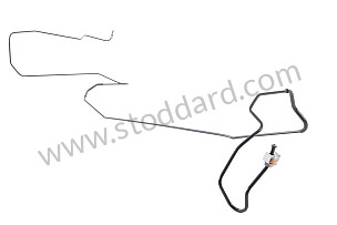 BRAKE LINE RIGHT (99635517637)