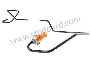 BRAKE LINE LEFT / Up to serial number WS6 40804 (99635517509)