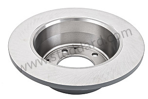Solid Rear Brake Rotor For 911t (69), 912 (69) And 912e (76) NOT VENTILATED / REAR (90135240117)