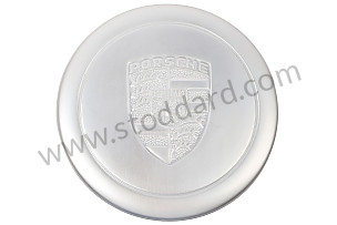 Silver 3-clip Wheel Hub Center Cap For 911 912 With Fuchs Or Ats Alloy Wheels VERSION PEINTE / GREY / GREY (90136103200)