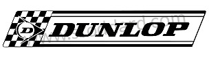 DUNLOP STICKER (38CM BY 7)  (99A000133421)