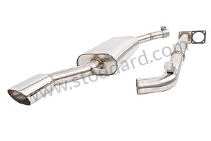 STAINLESS STEEL FINAL SILENCER FOR 968  (99A000133429)
