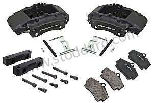 FRONT 4-PISTON CALIPER KIT FOR 911 76-89 FOR 15-INCH WHEELS!!!  (99A000133513)