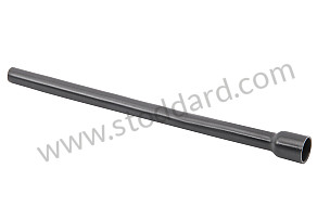 Cable Pull Tube For Fuel Door. 911 912 1965-1989.  Flexible Plastic.  (90150438520)