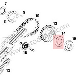 30mm X 55mm Zinc Camshaft Spring Washer 911 1965-1983 B 30 MM (90002802101)