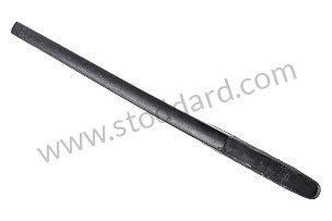Rubber Insert For Rear Wide S-Trim Deco Strips With Reflector. 911 912 1969-1973.  (90150541751)