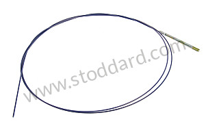 Lid Release Cable, For Front And Rear Hoods, All 356 And 911 912 Up To 1973.  (SIC51107320)