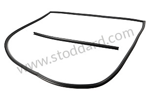 Front Hood Trunk Lid Seal 911 And 912 1965-1973  (SIC51190102)