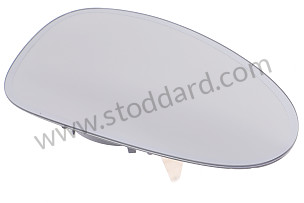MIRROR GLASS Left-hand drive / RIGHT / OPTION: AUTOMATICALLY DIMMABLE INTERIOR AND DOOR MIRRORS (Option code: I267) (99773103824)