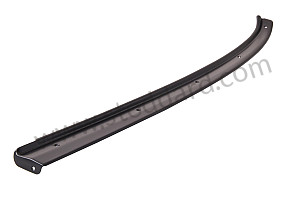 Black Quarter Window Trim, Left For Cars With Moveable Window, 911 912 1974-1977. FOR OPENING WINDOW / BLACK / BLACK / REAR LEFT (90154392128)