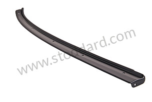 Black Quarter Window Trim, Right, For Cars With Moveable Window. 911 912 1974-1977. FOR OPENING WINDOW / BLACK / BLACK / REAR RIGHT (90154392228)