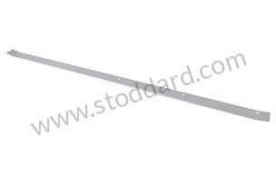 Bright Anodized Aluminum Threshold Carpet Trim Strip. 2 Required. 911 912 1968-1981 ALUMINIUM / ALUMINIUM (SIC55141950)