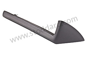 Knee Bolster, Right  for 911 1978-1985 BLACK / BLACK  - FOR OTHER COLOURS CONSULT US BY EMAIL / BLACK / BLACK  - FOR OTHER COLOURS CONSULT US BY EMAIL (NOIR NC) / IMITATION LEATHER / RIGHT (901552036277AE)