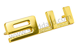911 Emblem, Gold, 911 1967-1968  (90155930523)