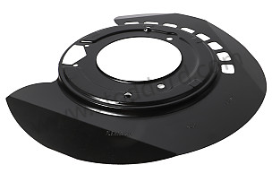 BRAKE MOUNTING PLATE LEFT / OPTION: REAR DISC BRAKES DISC DIAMETER 19 INCH (368MM) BRAKE CALLIPER PAINTED YELLOW ( PCCB ) (Option code: I2EH) (95535280170)